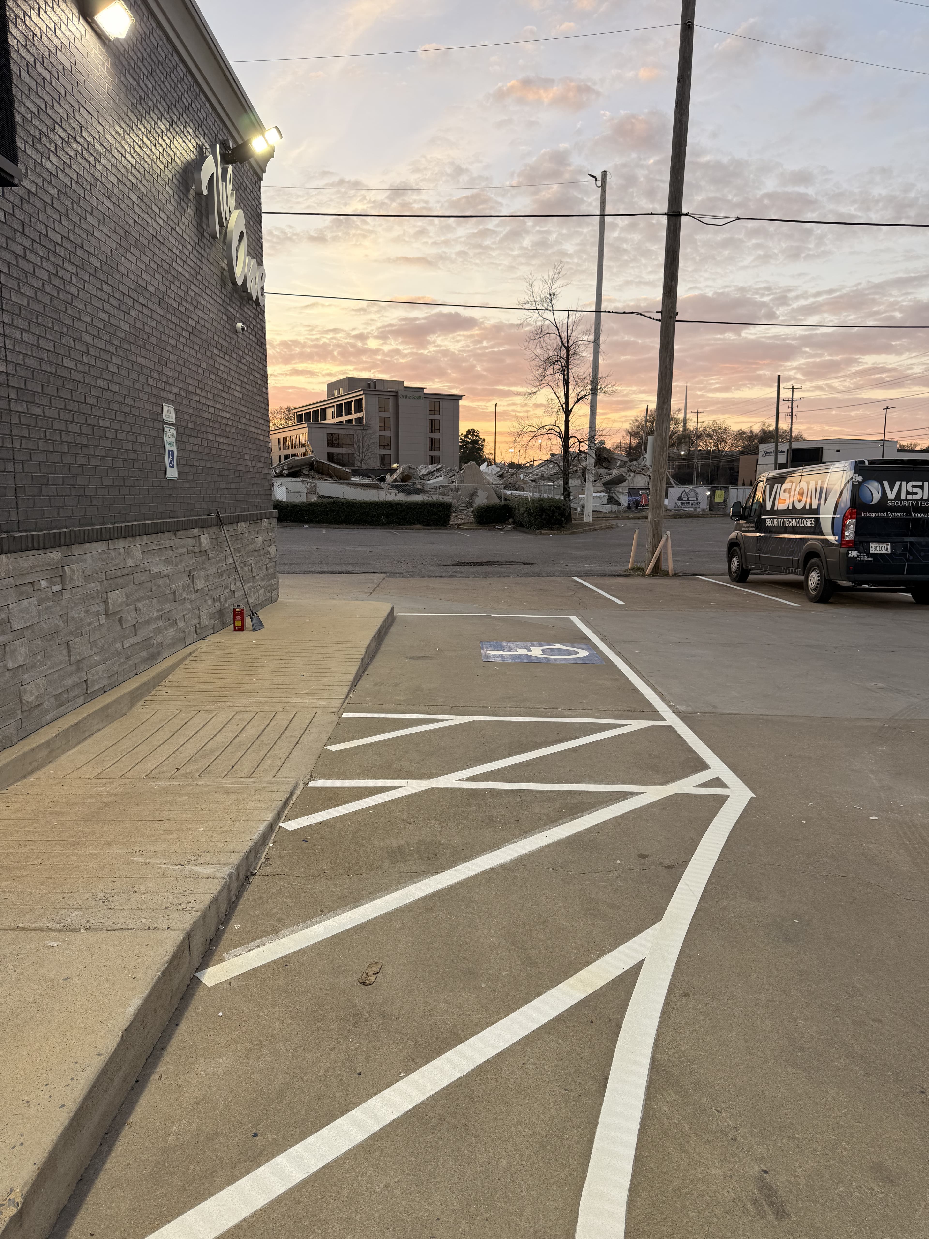 Thermoplastic Striping